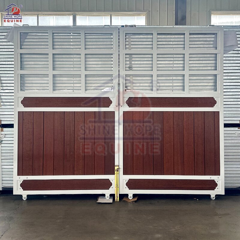 Steel Horse Stable Barn Door Manufacturer - OEM Rustproof Custom Heavy Duty Powder Coated