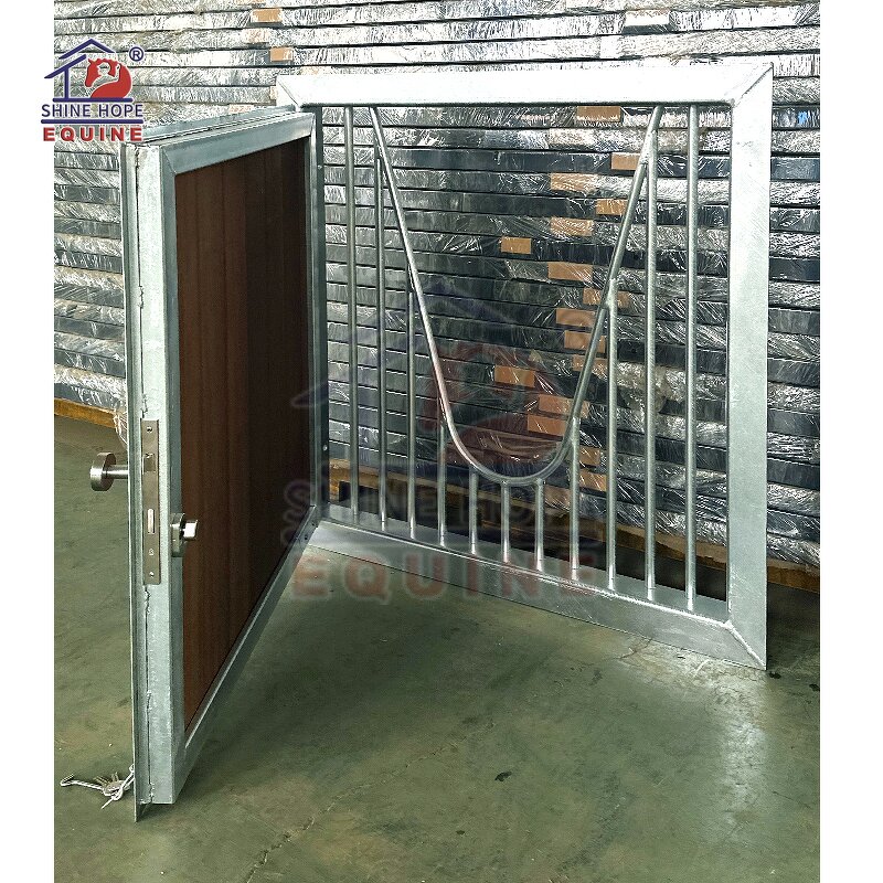 Horse Stall Hinged Windows Manufacturer - OEM Factory Supply Steel Prefab Bamboo Infill