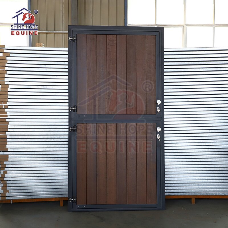 Wooden Metal Horse Barn Door Manufacturer - OEM Indoor and Exterior Durable Stable Paddock