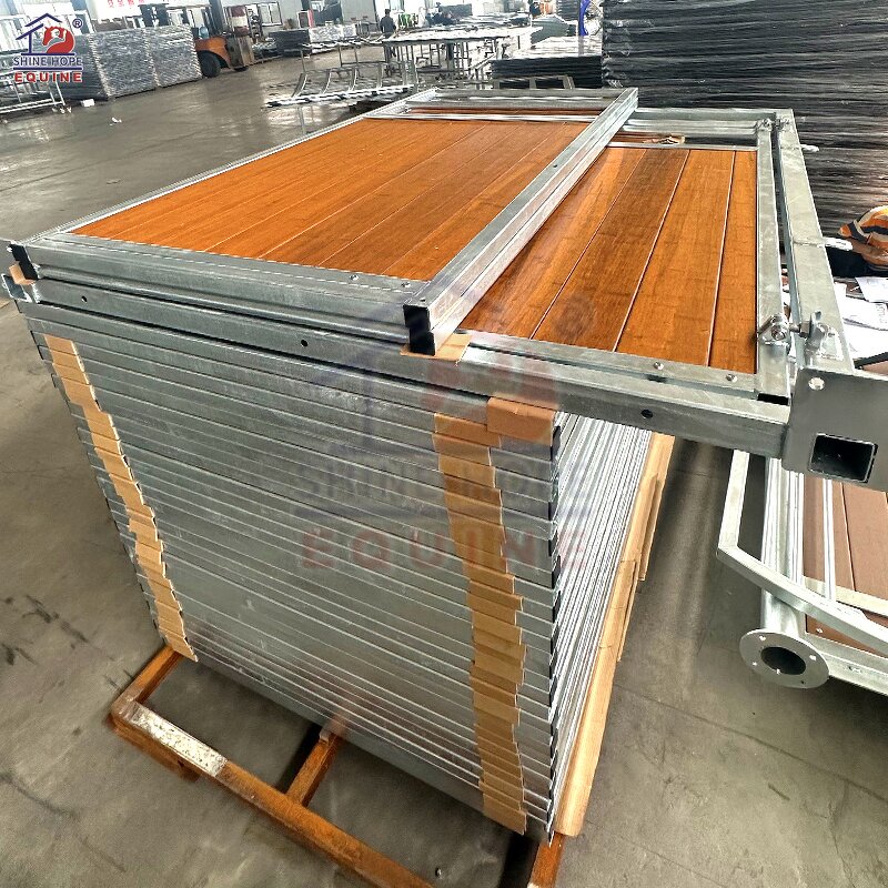 Portable Horse Shelter Factory - OEM with Quick-Setup Design Ventilated Panels