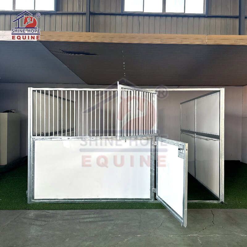 Portable Horse Stables Manufacturer - OEM Affordable Customized with Roof Pre-galvanized Steel