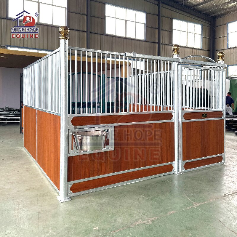 Western Saddle Stall Factory - OEM New Condition Wall Panels Stands Pallet Packing