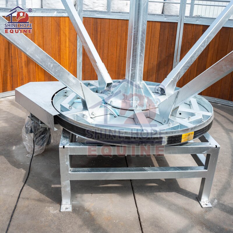 Custom Horse Training Walker Factory - OEM Horses Exerciser with or Without Roof