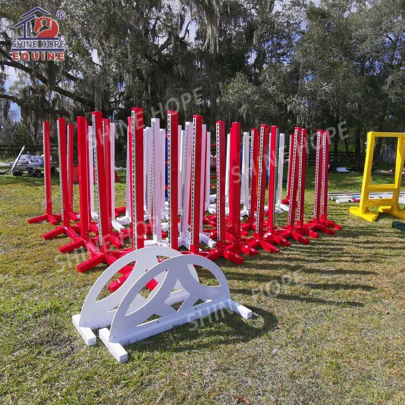 Aluminium Jump Stands Factory - OEM Show Jumping Courses Used for School Jumps