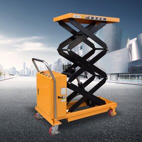 Electric Trolley Lift Table Manufacturer - OEM Custom 2000kg Hydraulic Table