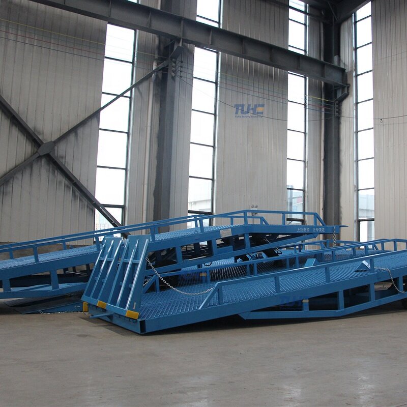 Mobile Loading Ramp Manufacturer - OEM Custom 15 Ton Adjustable Ramp
