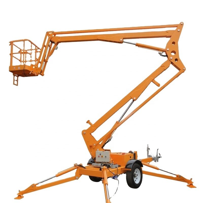 Boom Lift Factory - OEM Custom Towable Trailer Telescopic Boom Lift