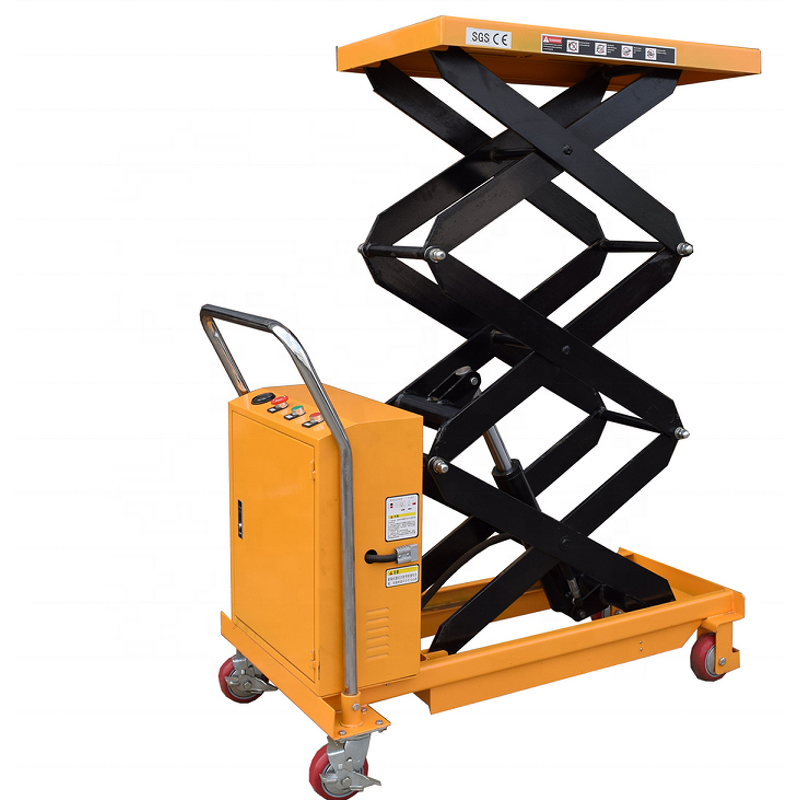 Electric Trolley Lift Table Factory - OEM Custom 2000kg Heavy-Duty Lift Cart