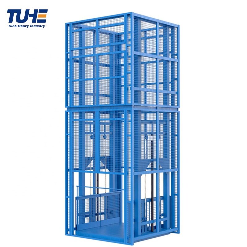 Guide Rail Lift Platform Manufacturer - OEM Custom 2 Ton Low Price Cargo Lift