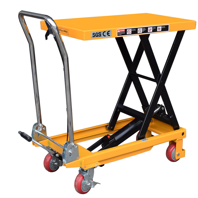 Trolley Lift Table Manufacturer - OEM Custom Manual Hydraulic Loading Table