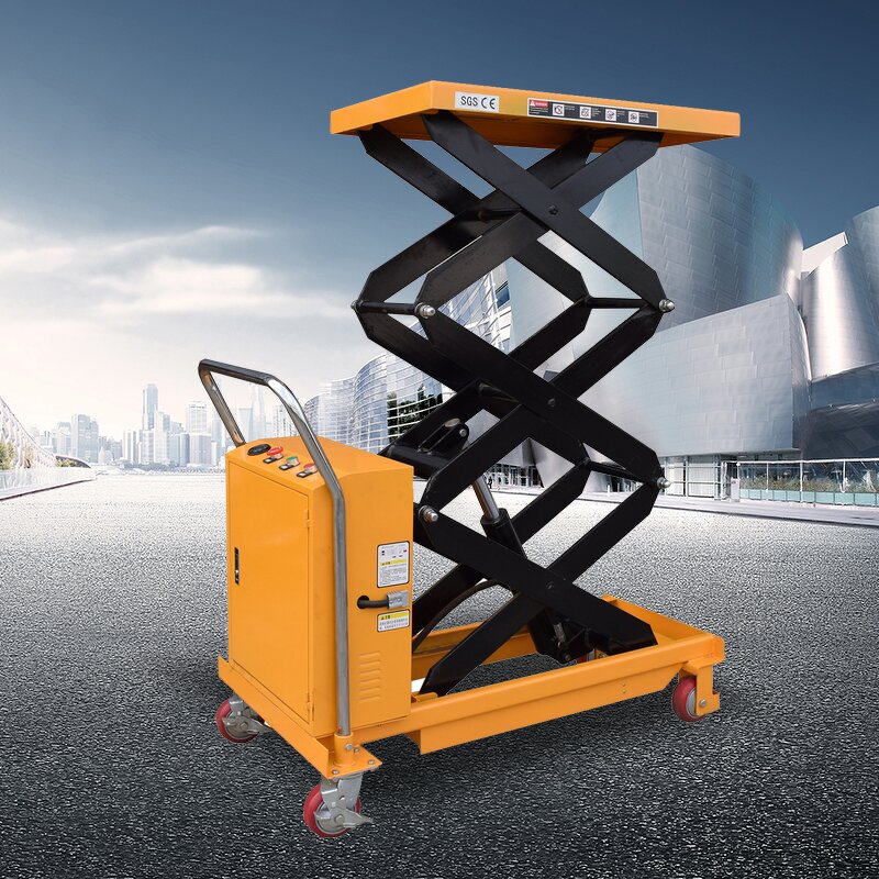 Electric Trolley Lift Table Factory - OEM Custom Heavy-Duty Warehouse Table