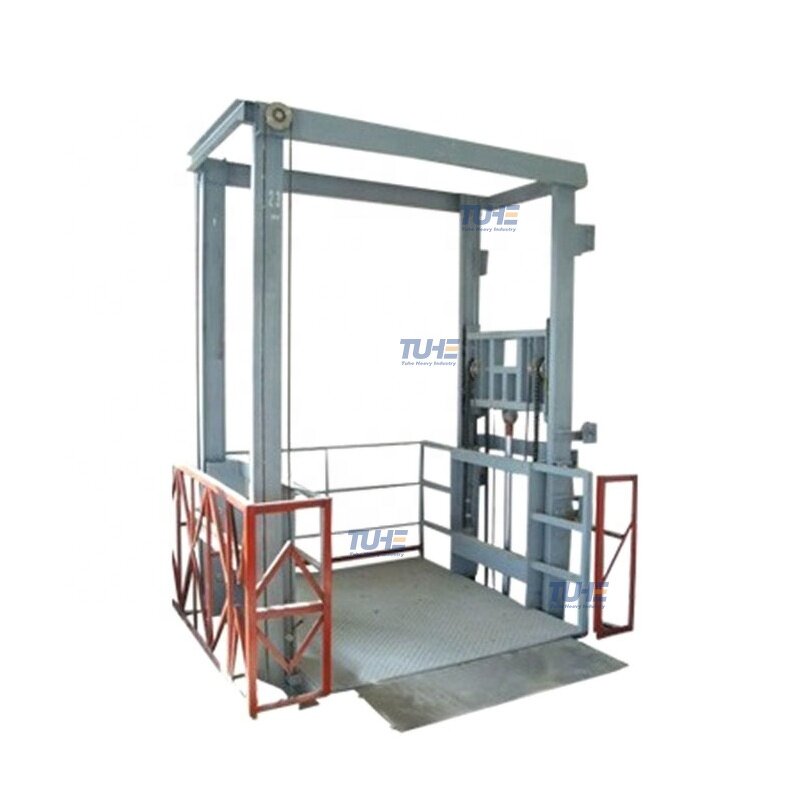 Guide Rail Lift Platform Manufacturer - OEM Custom 5000kg Warehouse Cargo Lift