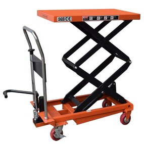 Trolley Lift Table Factory - OEM Custom Manual Scissor Lift Table