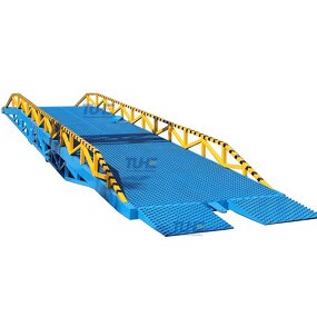 Loading Ramp Manufacturer - OEM Custom Mobile Yard Ramp 15 Ton