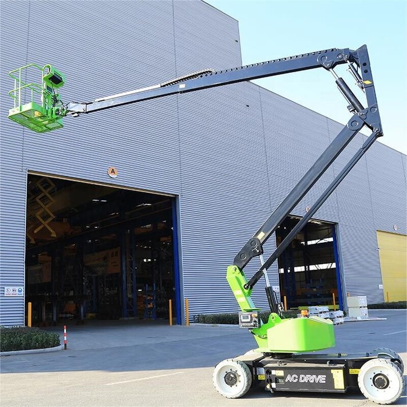Self Propelled Electric Boom Lift Manufacturer - OEM 16 m Wheel Articulated Cherry Picker