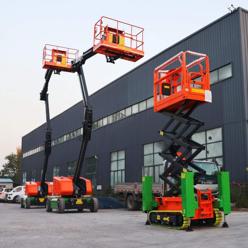 Electric Rough Terrain Scissor Lift Manufacturer - OEM Spot Supply CE ISO 6-12m Self-propelled