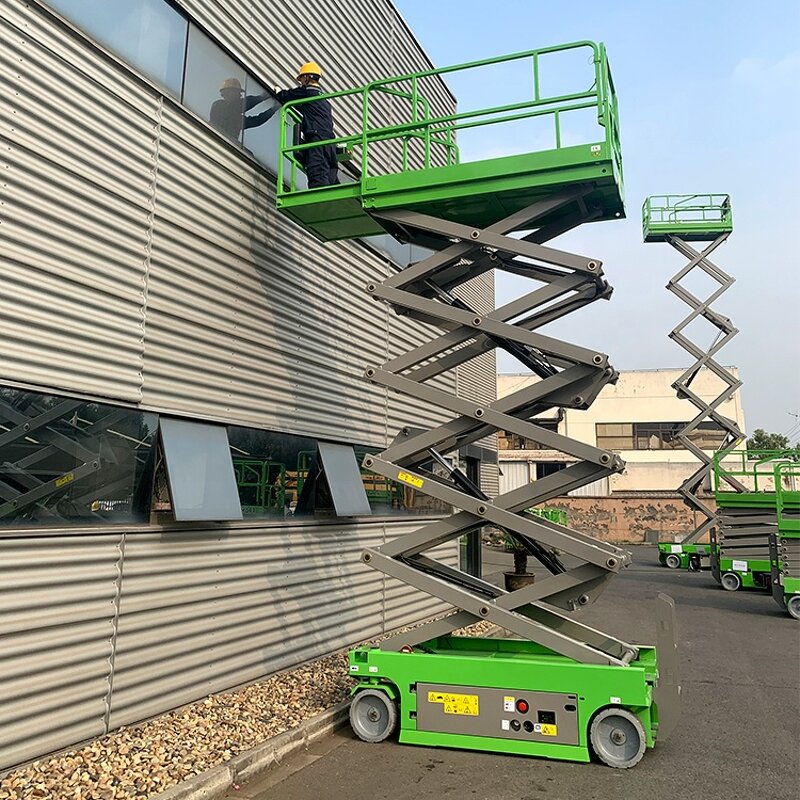 4 Wheeled Lifting Platform Manufacturer - OEM Self Propelled Electric Mini Aerial Tracked