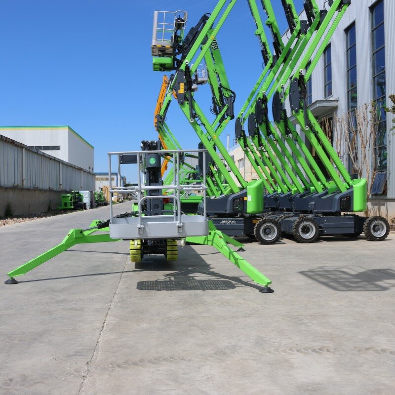 Self-propelled Cherry Picker Factory - OEM 20m Telescopic Crawler Spider Lift Boom