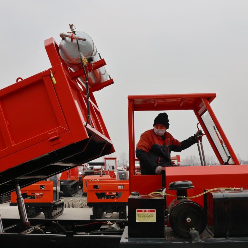 8 Ton Mini Track Dumper Factory - OEM Super Promotions Crawler Transporter Dumping Truck