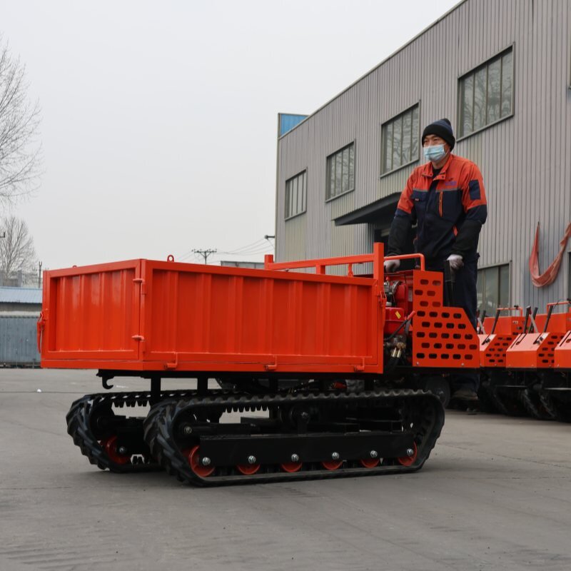 Small Rubber Track Dumper Truck Factory - OEM Wholesale Mini Truck with Stable Performance