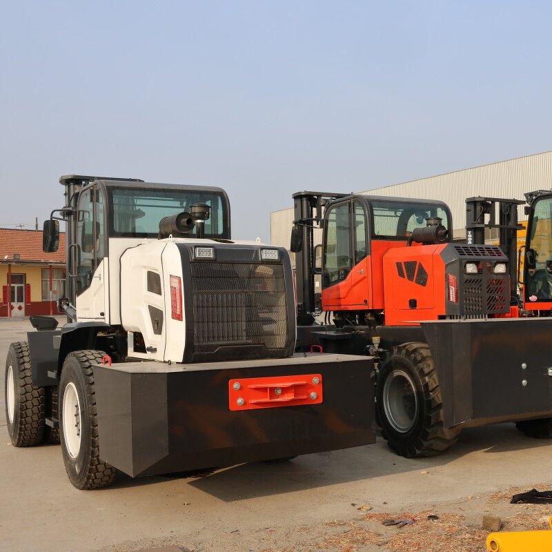 Portable Electric Mini Forklift Manufacturer - OEM 12-16 Ton Battery Rough Terrain Hand Push