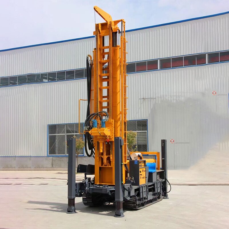 Crawler Mounted Water Well Drilling Machine Manufacturer - OEM 200 Meters Tunnel Drilling Rig