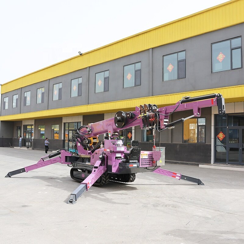 Mini Spider Crane Manufacturer - OEM China TOP 10 Brand with CE ISO Approved