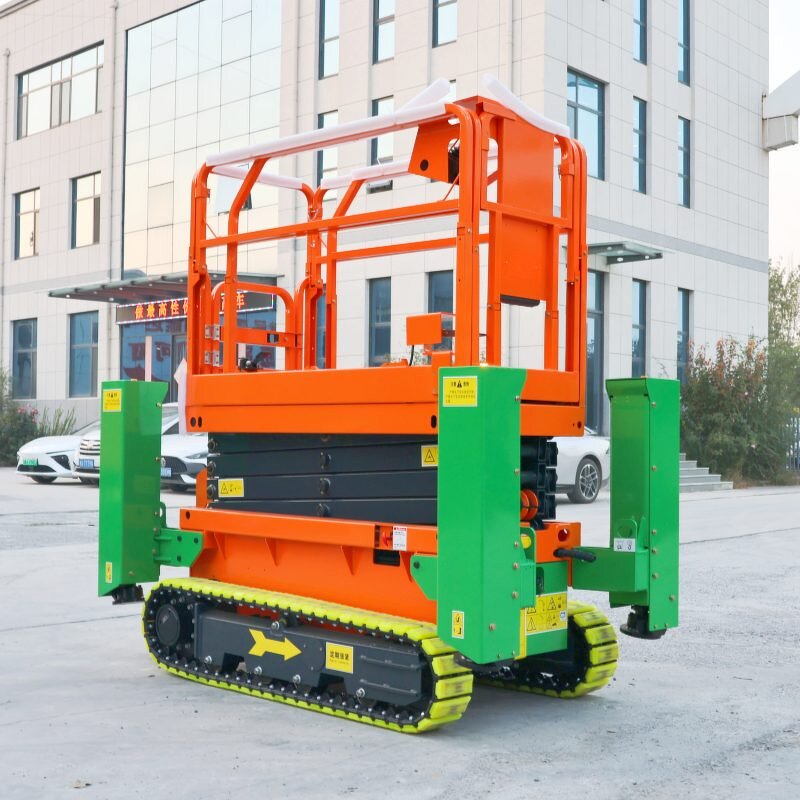 Mobile Crawler Scissor Lift Factory - OEM Promotion 6-18m Self Propelled Tracked Various