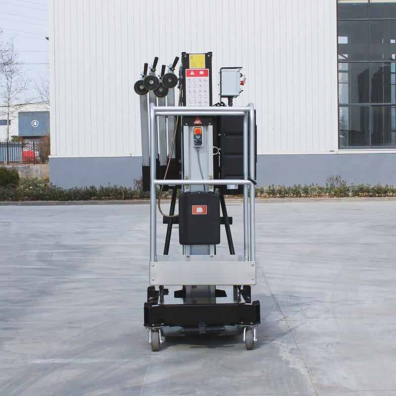 Single Mast Lift Manufacturer - OEM One Man Portable Elevator Aluminum Alloy Electric