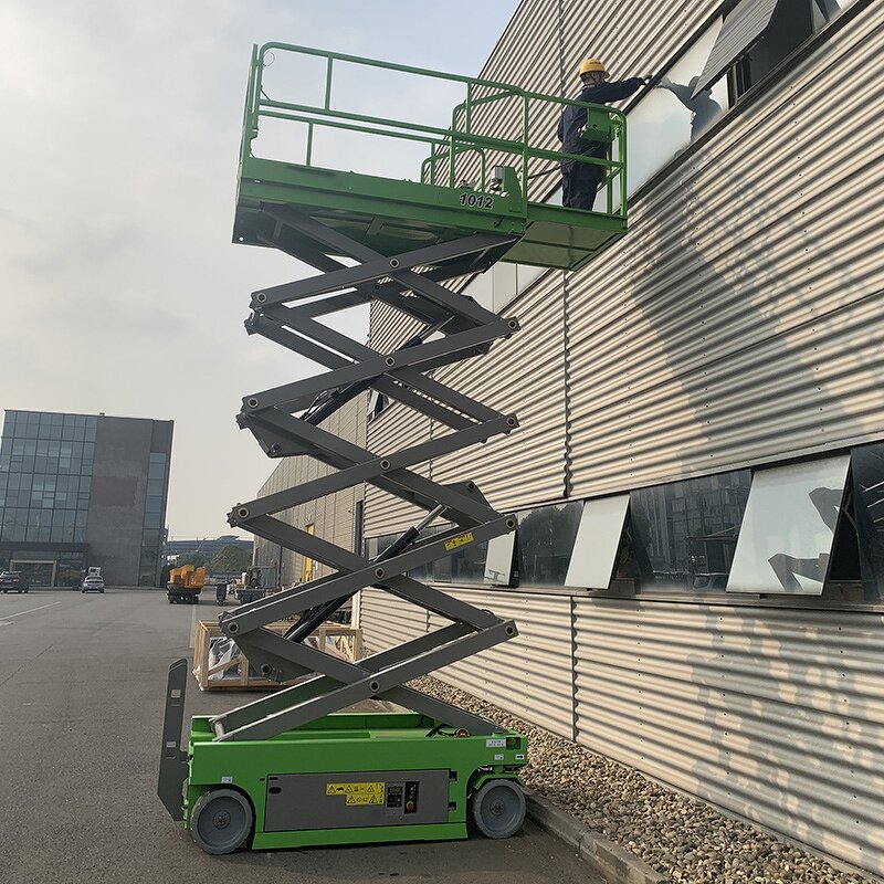 Compact Electric Scissor Platform Manufacturer - OEM CE Heavy-duty Tight 10m Scissors