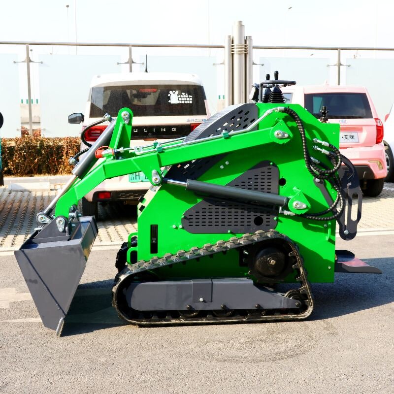 Mini Skid Steer Loader Manufacturer - OEM 1Ton Earth-Moving Rubber Tracked EPA Engine