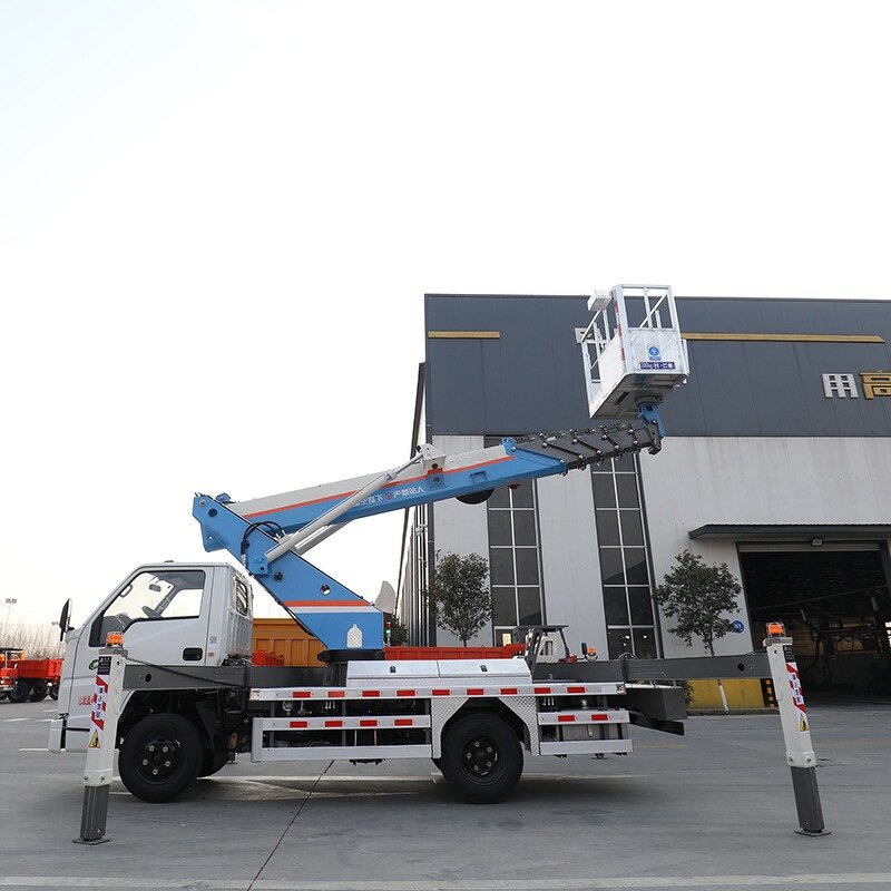 Euro 5 Truck Mounted Lift Factory - OEM with Anti-slip Platform for Rapid Deployment