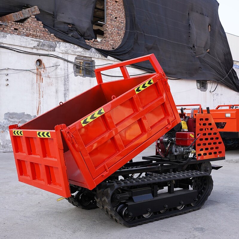 Mini Crawler Dumper Truck Manufacturer - OEM China 1 Ton Terraced Swamp Work