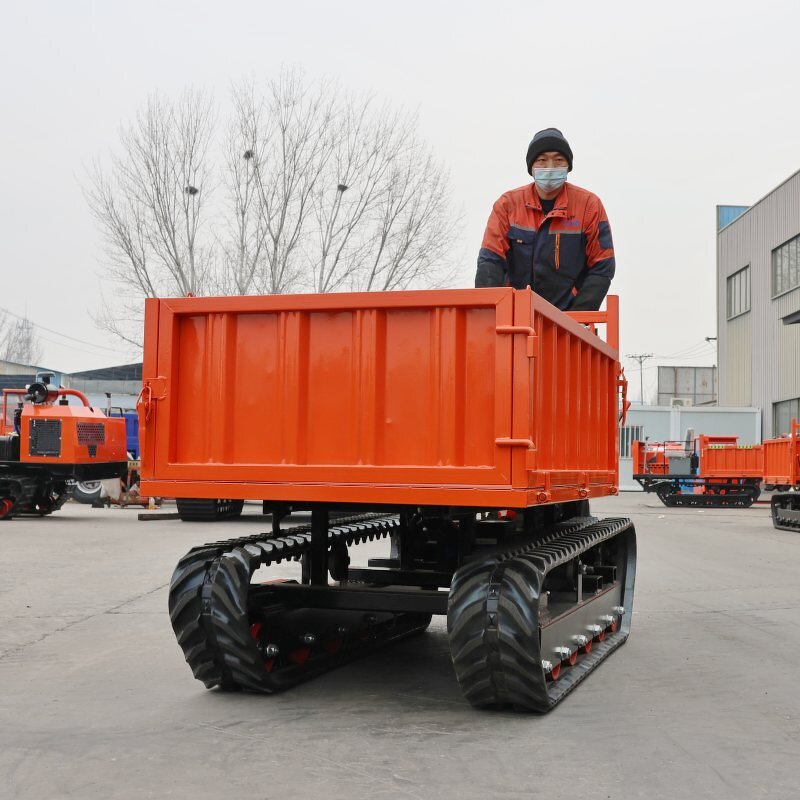 Small Rubber Track Dumper Truck Factory - OEM Wholesale Mini Truck with Stable Performance