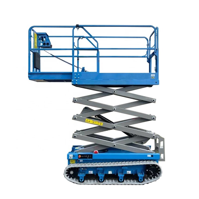 Rough Terrain Tracked Aerial Lift Manufacturer - OEM Electric Crawler Scissor for Mud Road