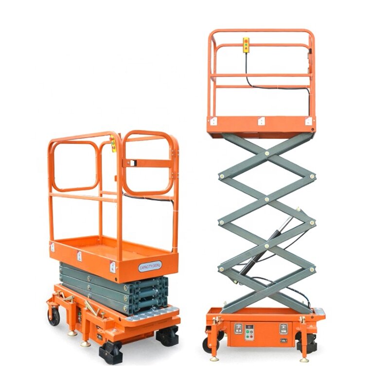 Mobile Scissor Lift Manufacturer - OEM Aerial Skylift 4-18m Hand Movable Restaurant