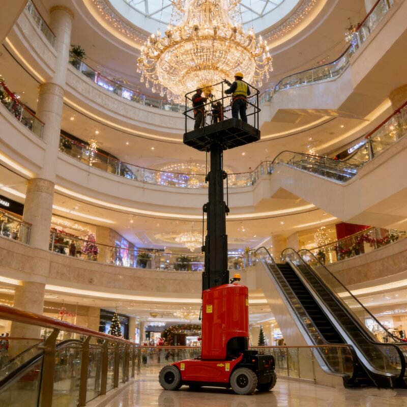 Mobile Portable Mast Lifts Factory - OEM Self-propelled Vertical One Man Indoor Height