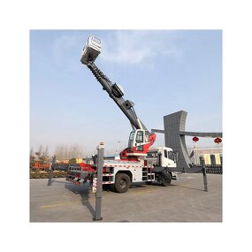 Hydraulic Truck Mounted Aerial Manufacturer - OEM 25M Telescopic Access Ladders Bucket