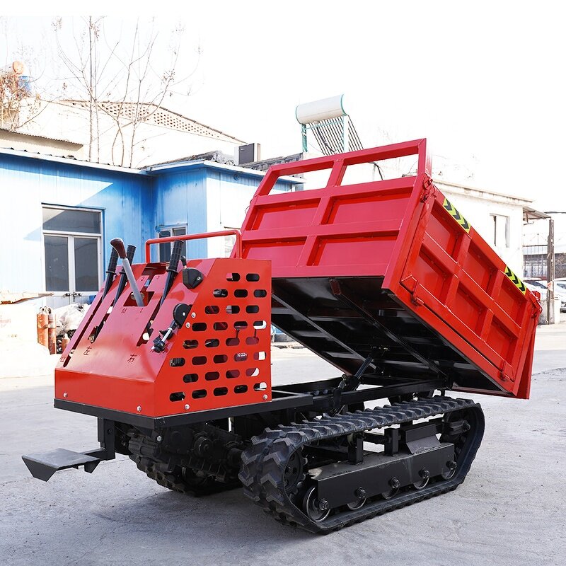 Mini Crawler Dumper Truck Manufacturer - OEM China 1 Ton Terraced Swamp Work
