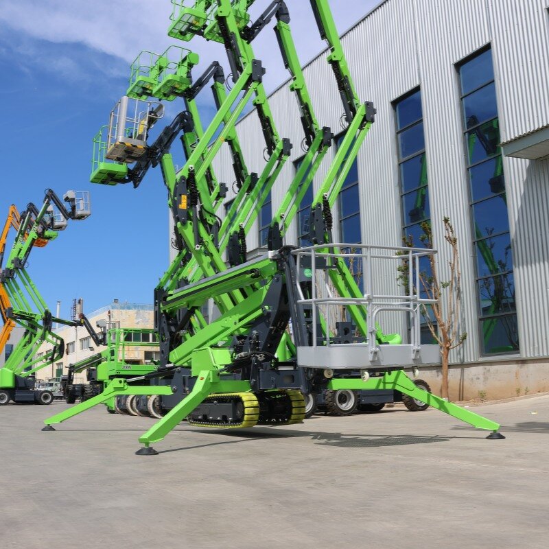Self-propelled Cherry Picker Lift Manufacturer - OEM 20m Telescopic Aerial Articulated Towable