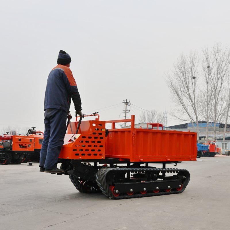 Small Rubber Track Dumper Truck Factory - OEM Wholesale Mini Truck with Stable Performance