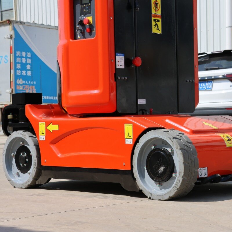 Mini Electric Mobile Lift Factory - OEM Mini Size New Aluminum Alloy 6-9m Self Propelled
