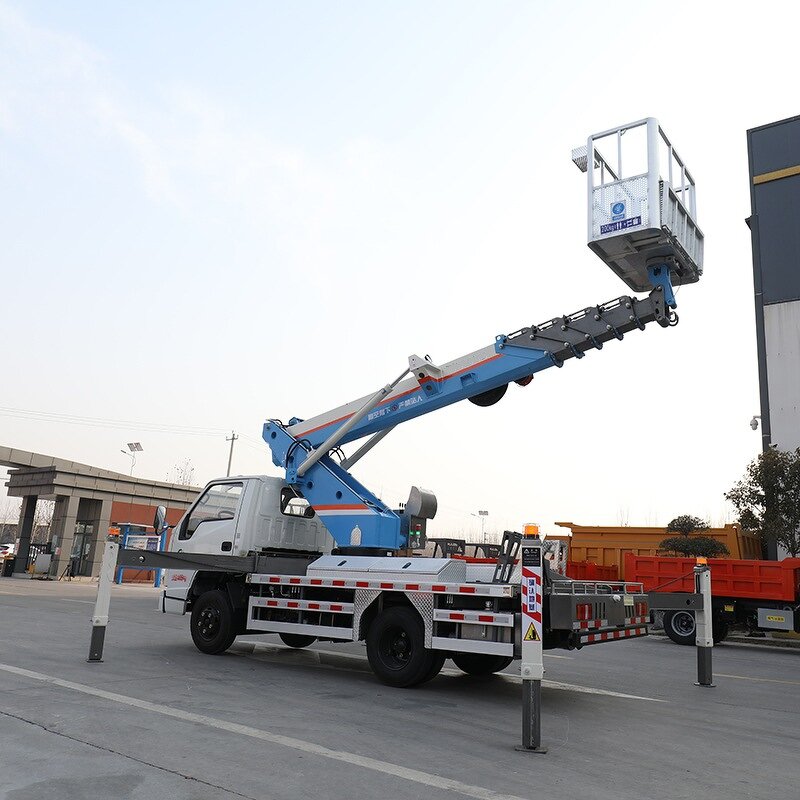 Euro 5 Truck Mounted Lift Factory - OEM with Anti-slip Platform for Rapid Deployment