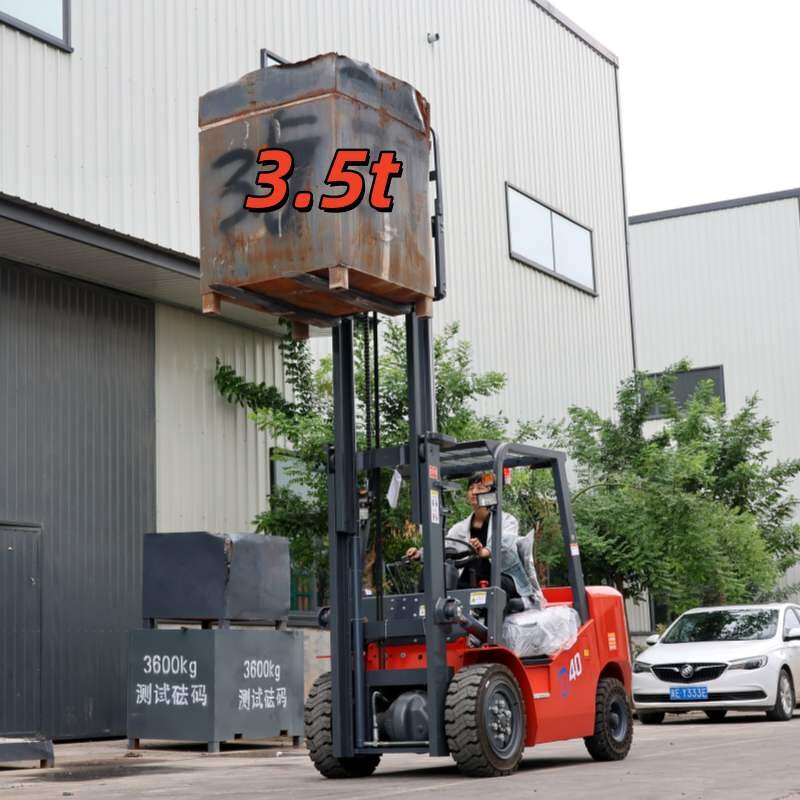 Zero-Emission Electric Forklift Manufacturer - OEM Factory Price 4 Ton Fully Hydraulic Mini