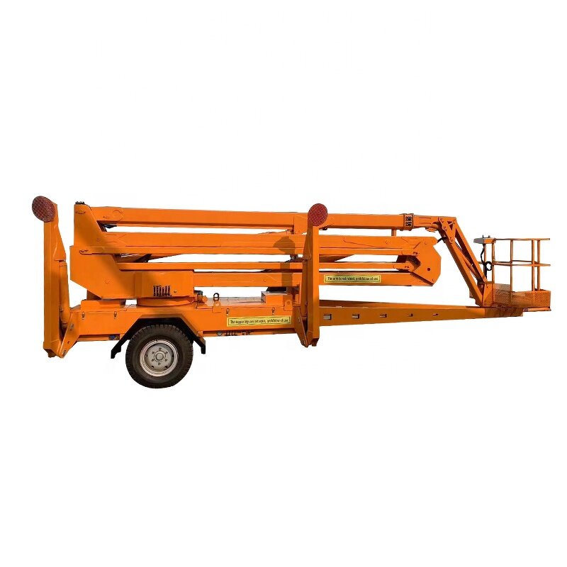 360 Spin Towable Boom Lift Manufacturer - OEM Telescopic Arm Articulated Spider for Construction
