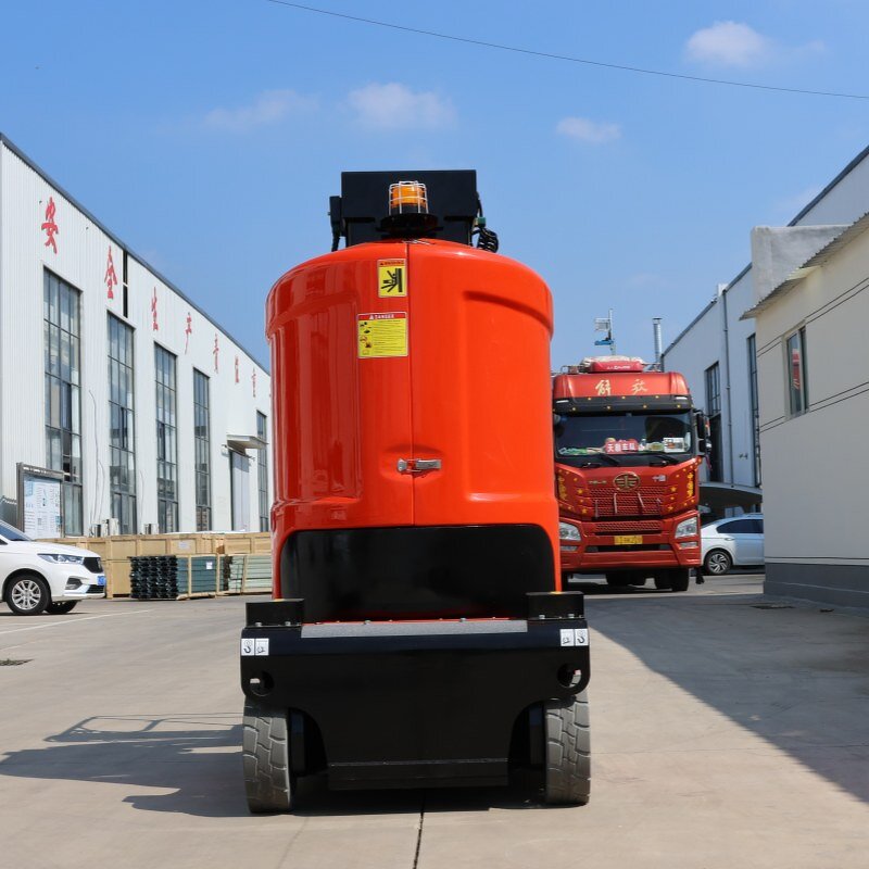 Single Mast Electric Lifting Platform Factory - OEM 125kg 4 Meters Aluminum Alloy Cargo