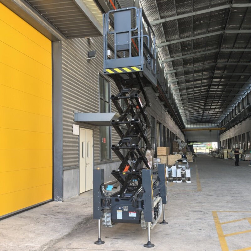 Rough Terrain Scissor Lift Factory - OEM Hot New CE ISO 10-16m Tracked Electric Hydraulic