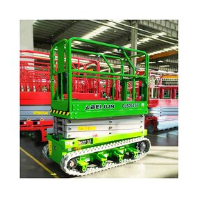 Tracked Scissor Lift Factory - OEM Electric Crawler Hydraulic Work Lift Platform 200-300kg