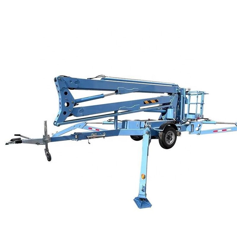 360 Spin Towable Boom Lift Manufacturer - OEM Telescopic Arm Articulated Spider for Construction