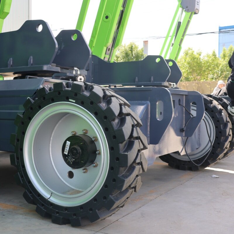 Towable Telescopic Boom Lift Factory - OEM Electric Diesel Hydraulic Cherry Picker Spider